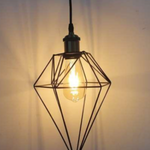 Lampara decorativa en malla #1