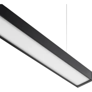 Lampara lineal 40w carcasa negra