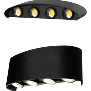 Aplique de pared luz calida  4+4